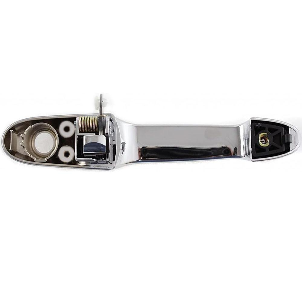 Front Left Exterior Door Handle Chrome for Buick LaCrosse Chevy Impala Pontiac