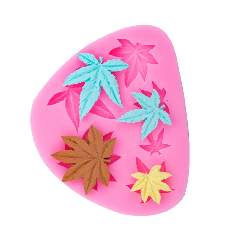 Blatt Ahornblatt Fondant Schokolade Modellierung Silikonform Fondantform Zucker Kunstform