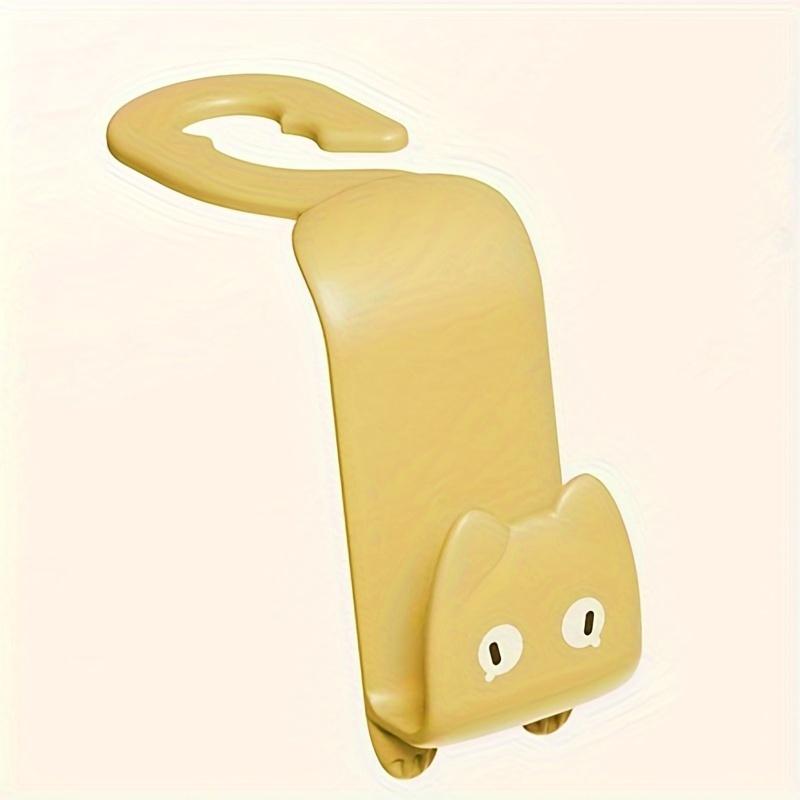 2pcs Adorable Car Hook, Cartoon Decoration for the Rear Seat of a Car, Creative Multi-functional Small Storage Hook