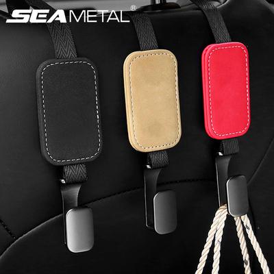 Car Seat Back Hook Portable Car Interior Decoration Rear Seat Metal Hook Universal Auto Accessories