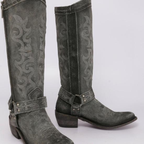 Women's Boots  Winter Round Head European and American Women's Leather Boots Knight Boots Warm Middle Heel Women's Shoes