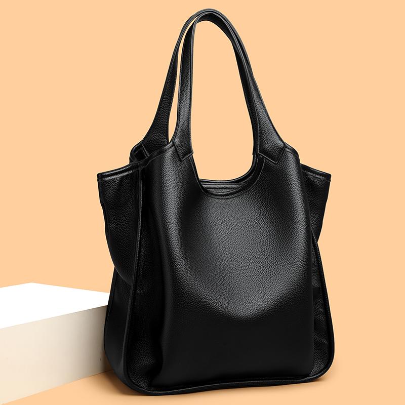 Luxury Soft Leather Handbags Large Capacity Women Shoulder Bags for Women Designer Tote Sac Shopping Crossbody Top Handle Bag