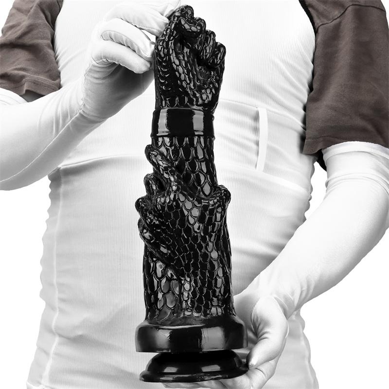 Knyttneve Overdimensjonert Fake Arm Hardcore Onani Knyttneve Butt Plug Kvinnelig Bakgård Ass Voksenprodukter