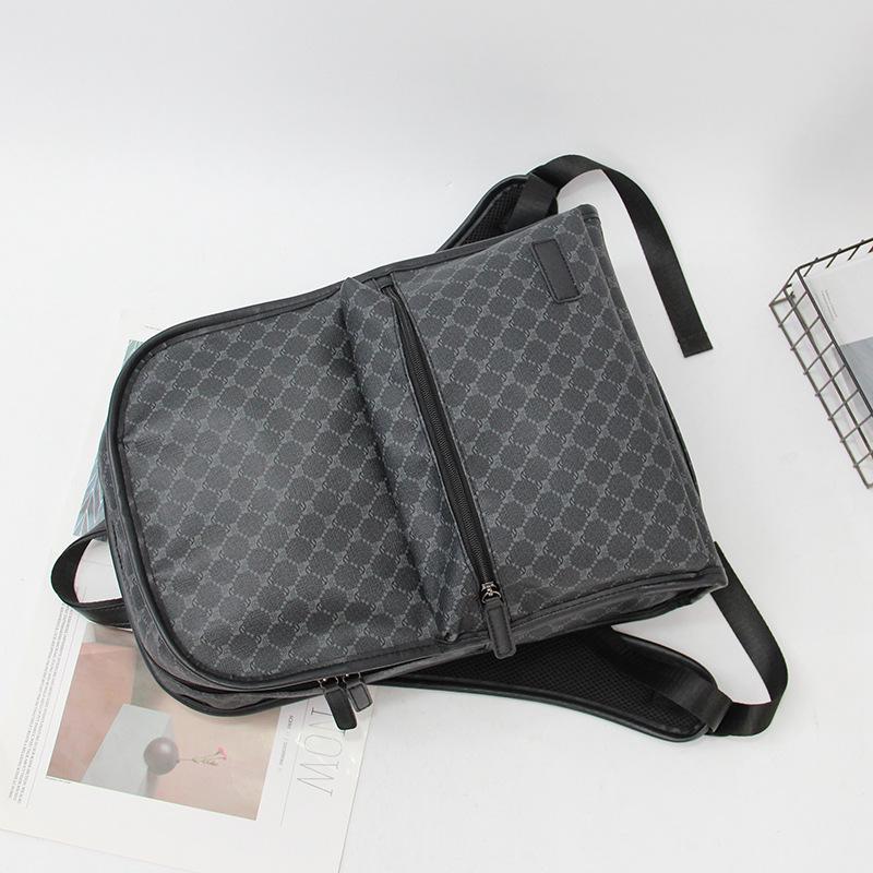Korean Style Men's Commuter Backpack - Large Capacity School and Travel Bag