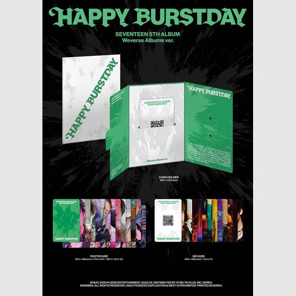 Seventeen 5th Album [HAPPY BURSTDAY] WEVERSE ALBUMS VER.