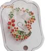 Vintage Öltropfen Mimosa Obst Brosche Liebeskranz Corsage Glänzende Strasssteine Kleidung Hut Abzeichen Muttertagsgeschenk