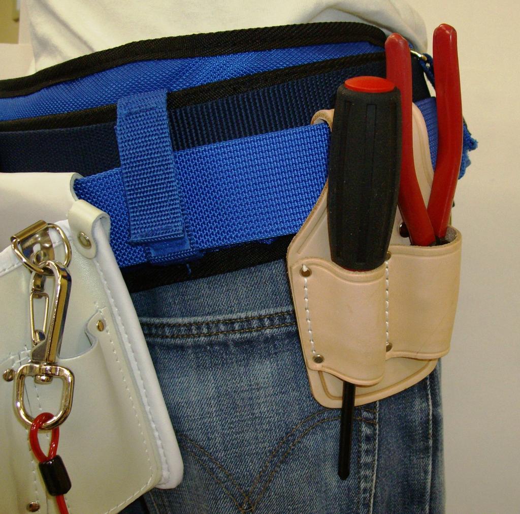 Kozuchi Tanned Leather Pliers Holder, 7-inch, 2-Piece Set, SP-D2