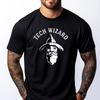 Tech Wizard Cool Technology I T Computer Whiz Techie Geek Mens Graphic Tshirts Clothes