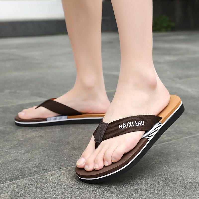 Sommer Herren Hausschuhe Indoor Casual Flip Flops, Strand Zehensteg Atmungsaktive Herrenschuhe, Hausschuhe, Atmungsaktive Herren Flip Flops