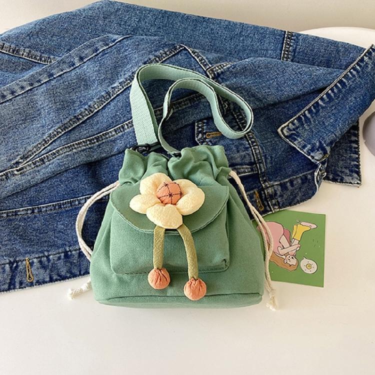 Women's Adjustable Drawstring Bucket Bag Nylon Shoulder Bags for Work and Travel