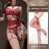 Sexy lingerie romantic with steel rim one-piece female sexy free bondage one-piece uniform temptation