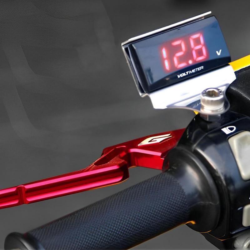 KOSO Motorrad Thermometer Wassertemperatur Mini Meter Klarer LCD Digitalbildschirm Universalsensor Temperaturanzeigen Roller Racing