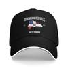 Fashion DR Dominican Republic  Golf Hat for Unisex Women Headwear  Formal Golf Adjustable Sun Hats