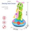 Electric Singing & Dancing Caterpillar with Saxophone - Educational Baby Toy with Lights