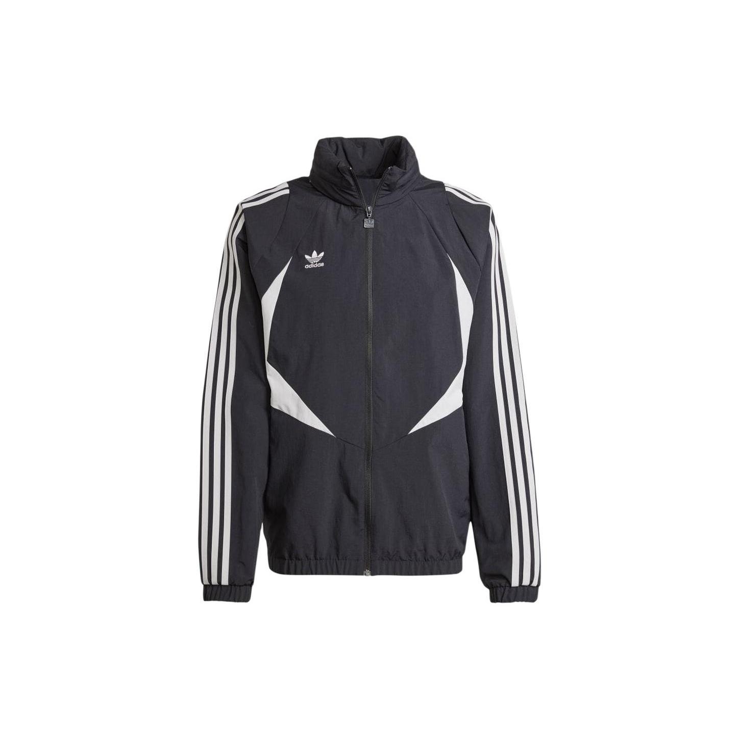 adidas Climacool Track Jacket Asia Sizing Black White Men s JF8736 S