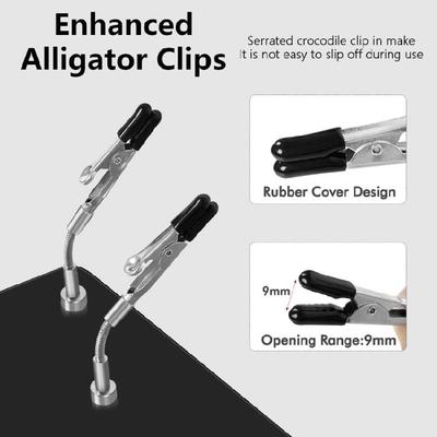 2/4Pcs Magnetic Helping Hands Soldering Aid with Flexible Gooseneck Metal Arms Third Hand for Automobile Electronics