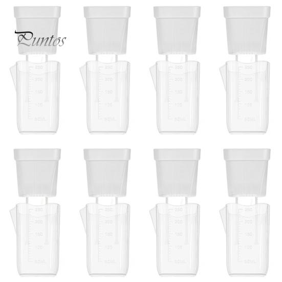 Compact Seedlings Planter Self Watering Plant Pots Mini Translucent Plastic Planters Propagation Oxalis Corm Pot with Reservoir for Cuttings Alocasia