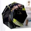 1pc Outdoor Umbrella with Anime Character Design - Automatic Opening/Closing, Portable 3-Fold Design, 8-Rib Iron Frame - Perfect Gift for Fans, Travel