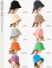 Sauna Hat Plain Simple Towel Fabric Pile Sauna Cap with Pocket Sauna Goods Washable Outdoor [Loo&c] Women's Men's [L-Orange]