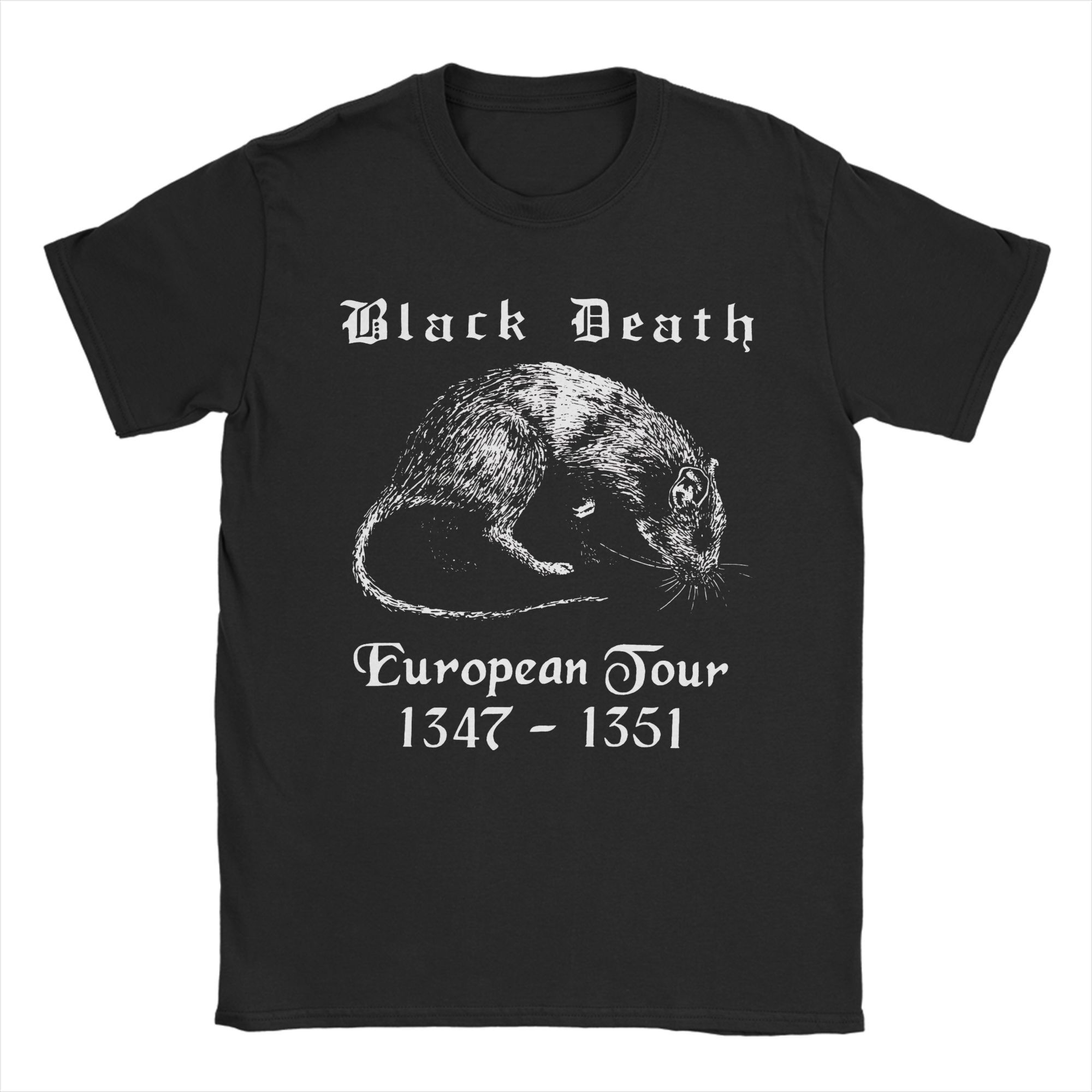 Black Death European Tour 13471351 Rat T-shirt S
