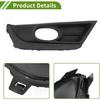 No.71106TLYH11 Fog Light Grill for Honda CRV 2016-2019 Black Front Right Front Lower Bumper Fog Light Cover Inserts ABS 1 Pc