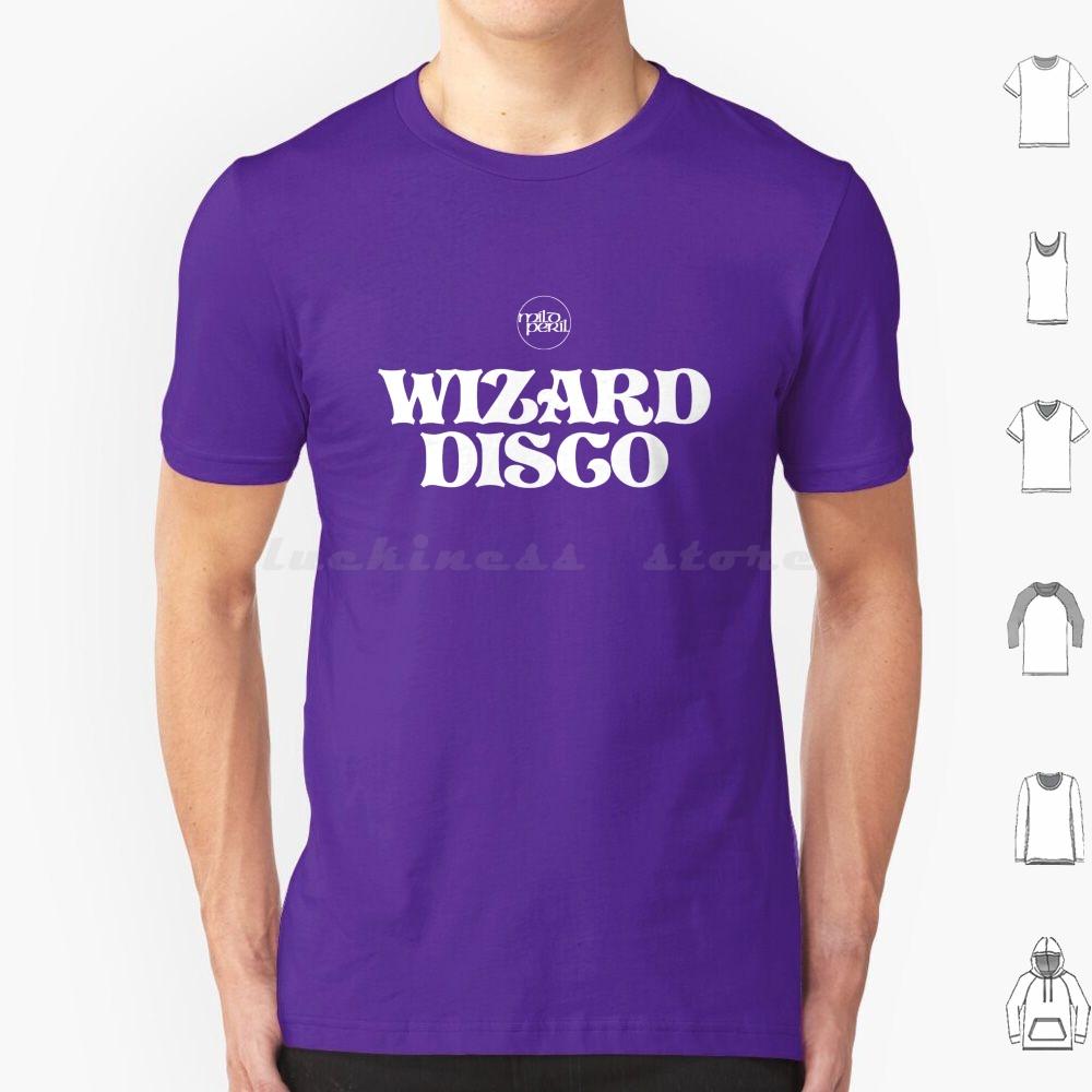 Wizard Disco T Shirt Big Size 100% Cotton Wizard Wizard Disco Mild Peril
