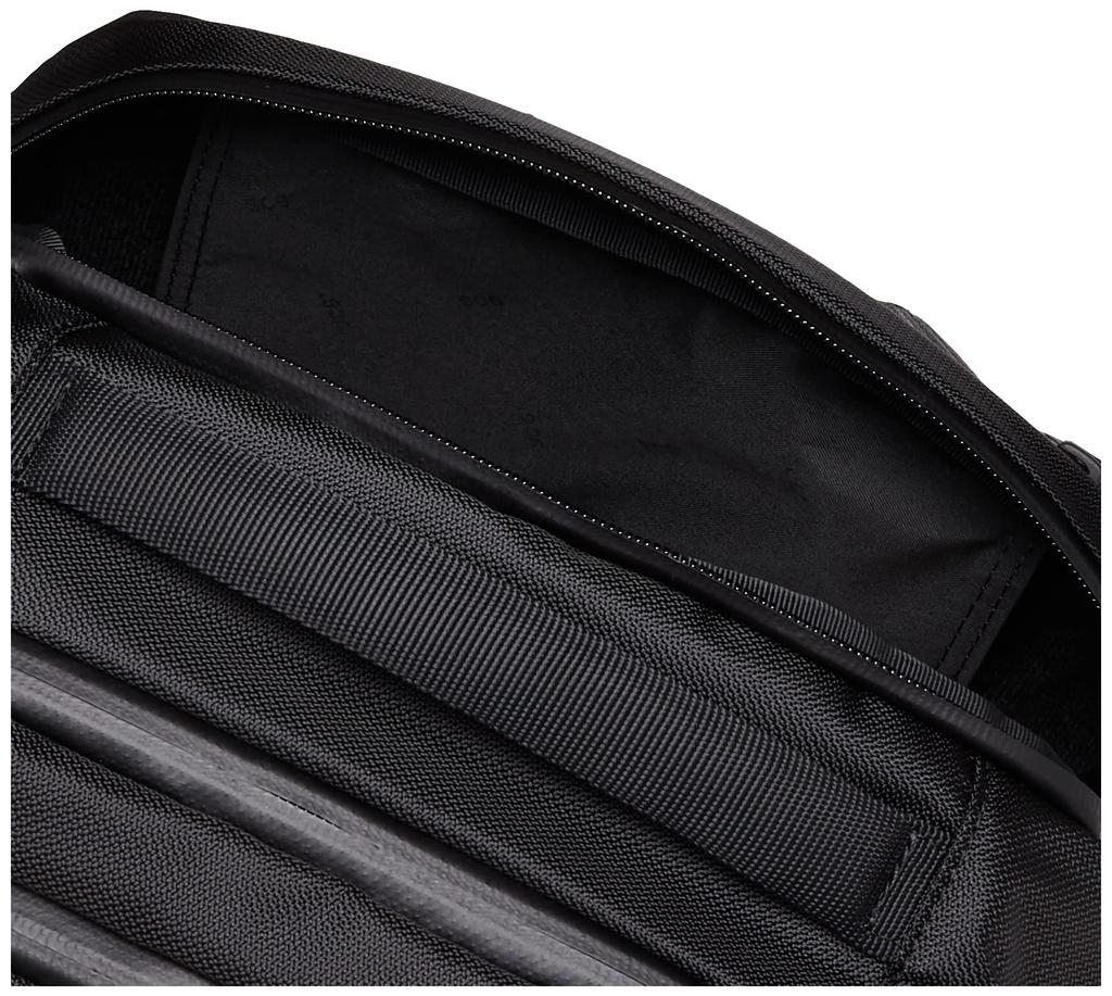 Ace Gene Business Backpack, B4 Size Compatible, Water-Resistant, Fits 15.6-inch Laptops, Air Mesh Backing, Rugmaster No. 67813, Men's, Black