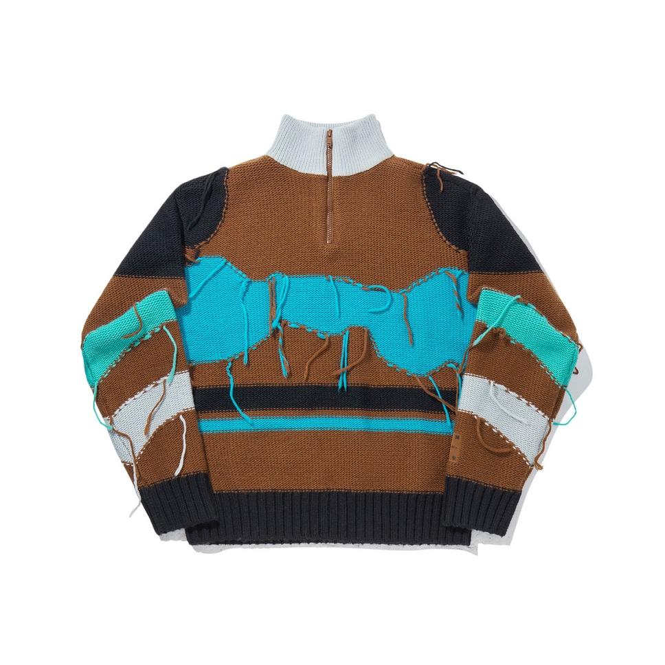 Li Ning ADSB Collaboration Series Loose Pullover Knit Sweater Women sweater AMBV428-1