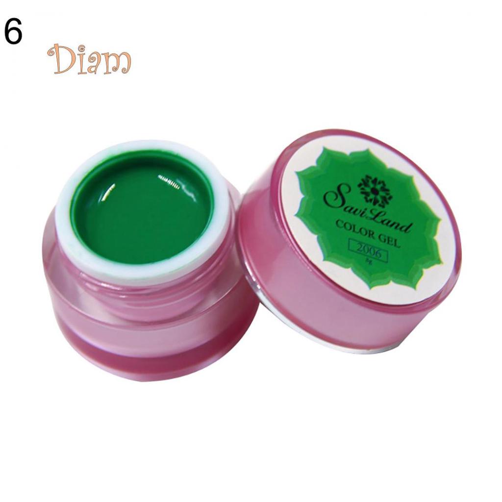 Diamo Soak Off UV LED Gel Polish Long Lasting Nail Varnish Base 3D Painting Lacquer