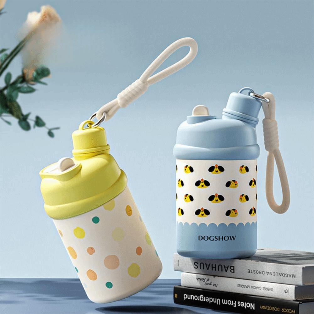 420ml Coffee Cup Leak-proof Insulated Water Bottle Fashion Thermal Coffee Mug  Travel