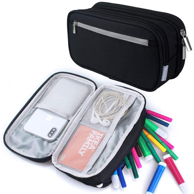 Three-Layer Large Capacity Multi-Functional Pencil Case for Primary School Students