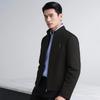 Shanshan Men's Autumn Winter Casual Stand Collar Jacket