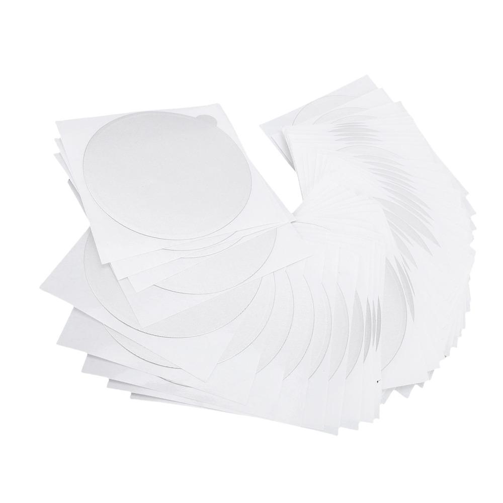 50pcs set Self Adhesive Aluminum Foil Lids Portable Aluminum Foil Sealing Stickers For Yogurt Cups