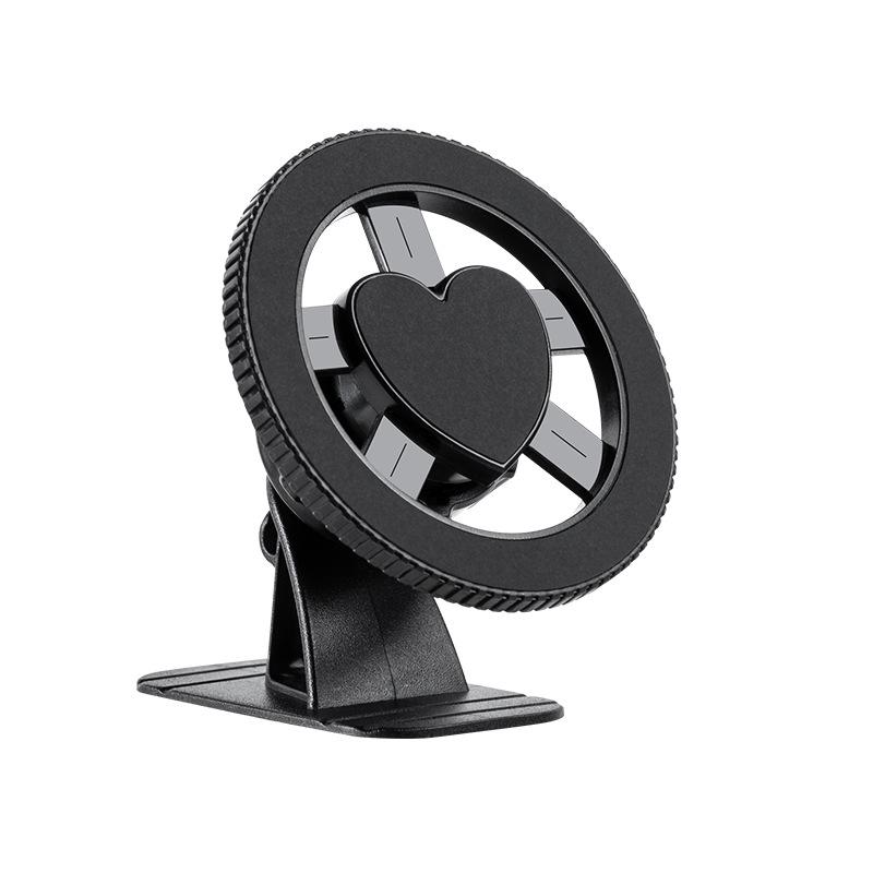 

Magnetic Car Phone Holder - Strong Suction for Dashboard & Air Vent, Stable Navigation Support