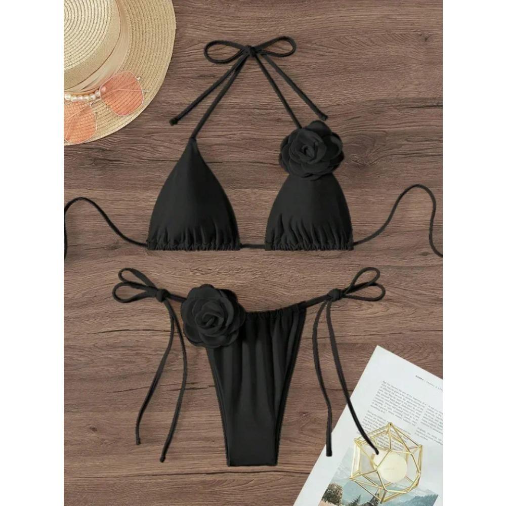 

New Sexy Bikinis Swimsuits Women Swimwear Push Up Female Beach Swimming Wear Bathing Suits Brazilian Bikini Set Pool Bather 2024 L