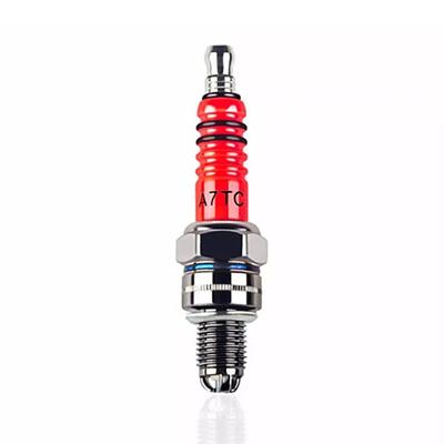 1Pc/2Pcs GY6 Scooter Spark Plug Spark Plug A7TC for 50cc,70cc,90cc,110cc,125cc Dirtbikes ATVs Cubs CRF50