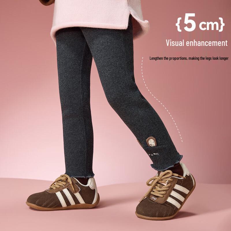 ASK JUNIOR Girls  Rabbit Print Thermal Leggings 110