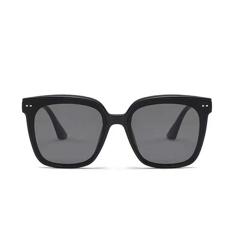 Small sweet potato popular sunglasses square large frame men's and women's versatile sunshade sunglasses UV-proof glasses B