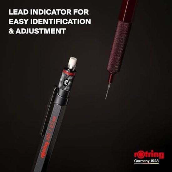 rOtring Mechanical Pencil 600 Dark Stone 0.5mm Gift Box