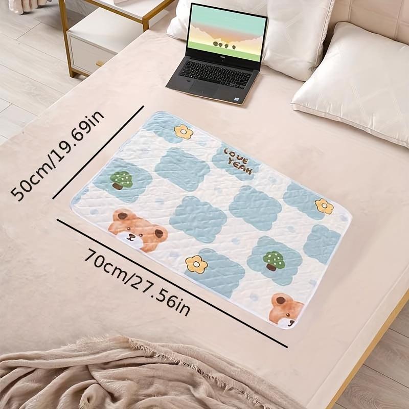 1pc Reusable Underpads - Leakproof, Anti-Slip, Stain-Resistant, Machine Washable for Elderly, Adults, Women'S Menstrual Care, and Pets