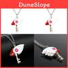 Cardcaptor Sakura Anhänger Halskette Legierung Galvanisiert Unisex Geschenk für Reise Souvenir