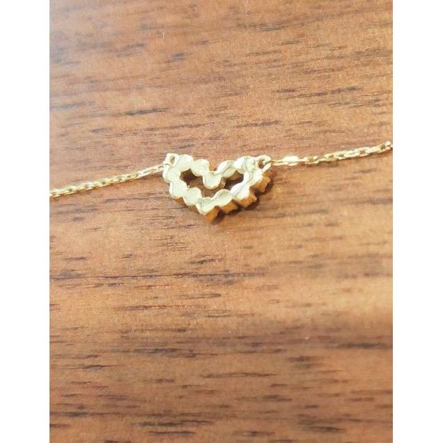 Used k18 AHKAH Believe Heart Noel Necklace