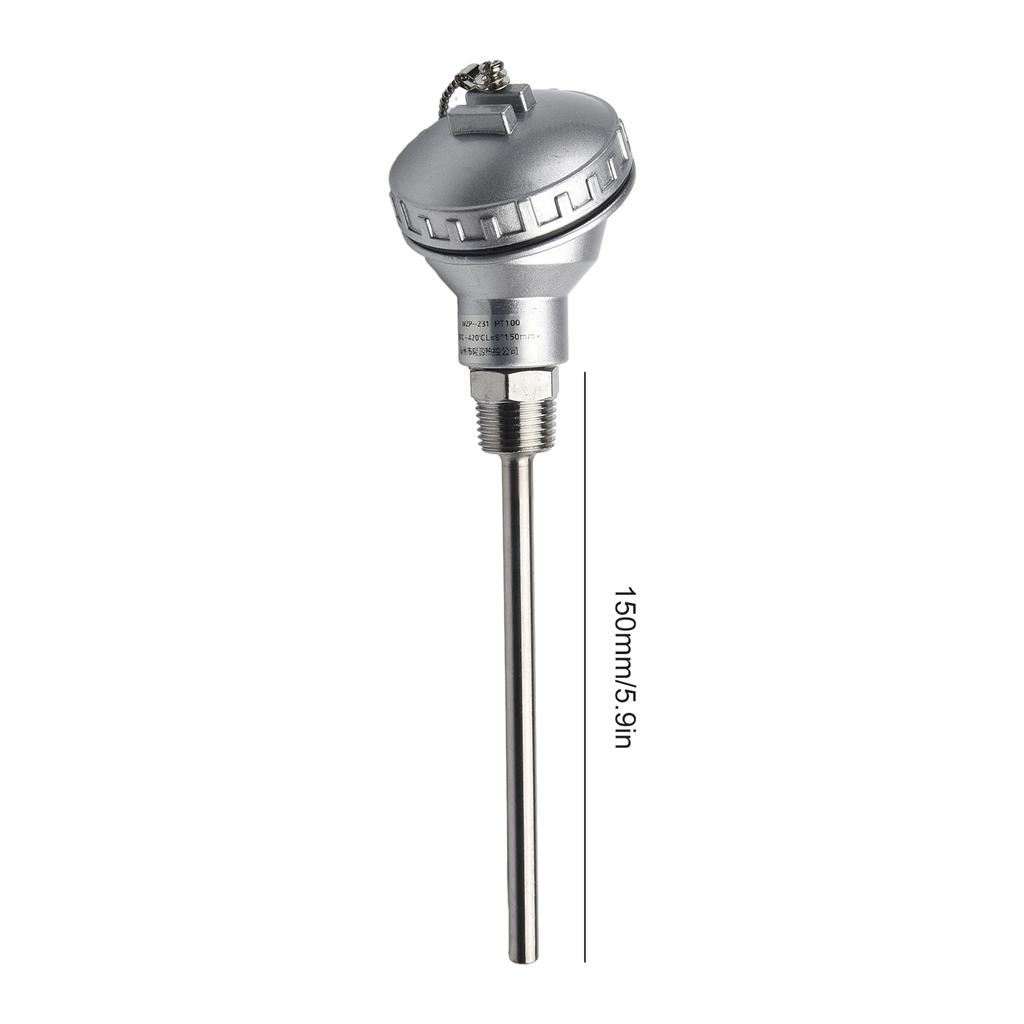 8 mm SensorSonde Korrosionsbeständig PT1/2'' PT100 Schutzrohr