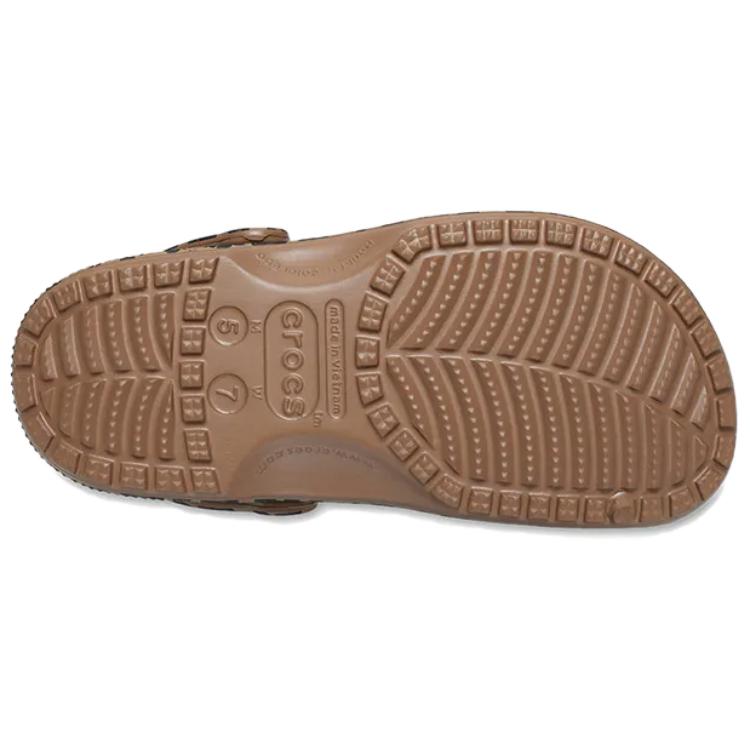 Crocs Eva Comfortable Simple Clogs Unisex Footwear Brown 211800-2LD