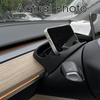 For Tesla Model 3/Y Car Steering Wheel Rear Mobile Phone Stand Car Navigation Stand Silicone Glasses Tray Sunglasses Stand