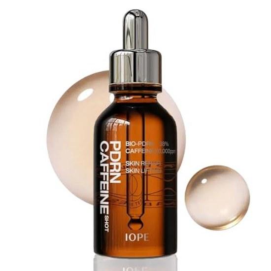 IOPE Official PDRN Caffeine Shot Serum 30ml Ampoule Niacinamide Korean Cosmetics