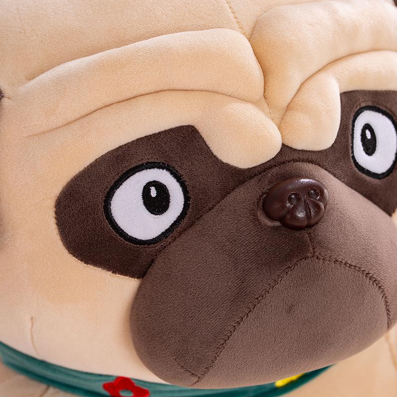 New Shar Pei Dog Doll Plush Toy Cute Simulation Corgi Doll Children Sleep Pillow