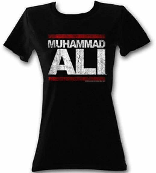 Muhammad Ali Women s Fitted T Shirt Boxing Heavy Weight Champ 4XL