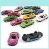 Kids Alloy Car Model Set With Sliding Mechanism For Visual Development And Interactive Play