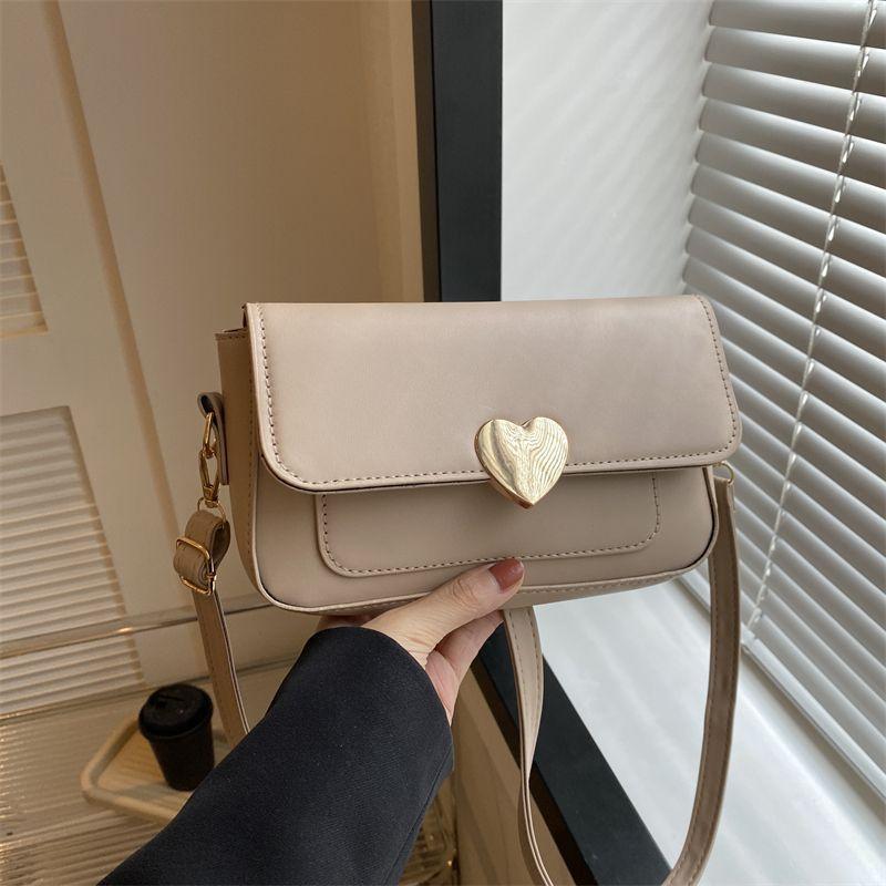 Premium Textured Women's Bags, Bags, New 2025 Fashion Shoulder Underarm Bags, Messenger Bags, Foreign-style Versatile Small Square Bags